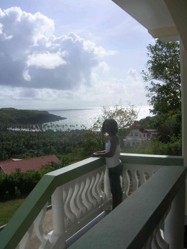 Balcony View of Horizon