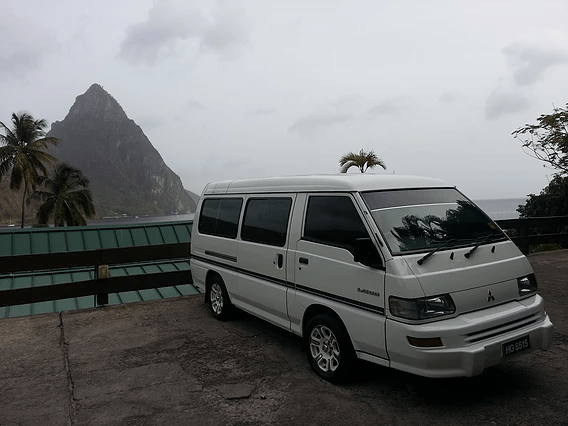 St. Lucia luxury taxi passenger minivan