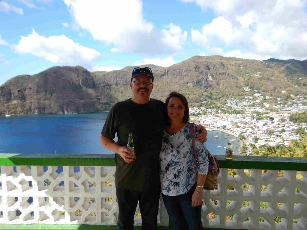 Island Time SLU Couple at Soufriere View
