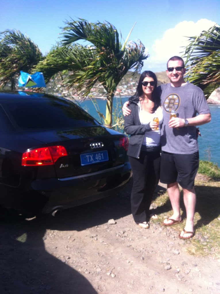 St. Lucia Specialized Taxi Service Couple