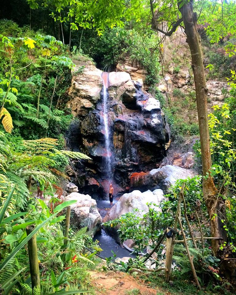 St. Lucian waterfall