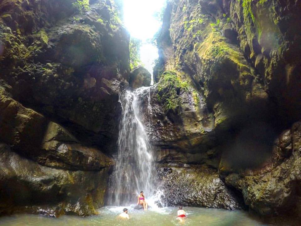 Beautiful St. Lucia waterfall