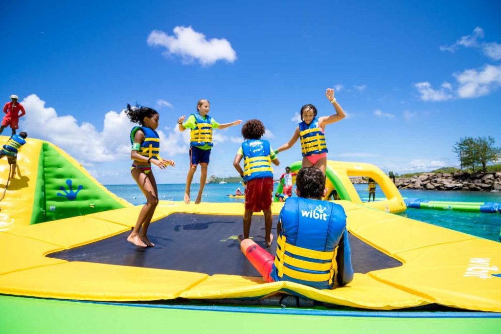Splash Island Park St. Lucia Wibit Fun
