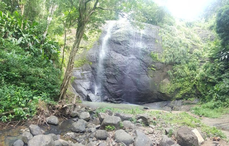 Errard waterfall St. Lucia