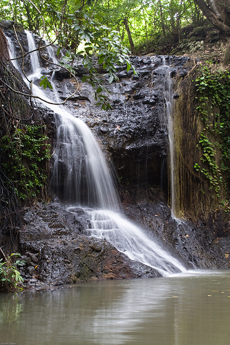 latille waterfall st. lucia