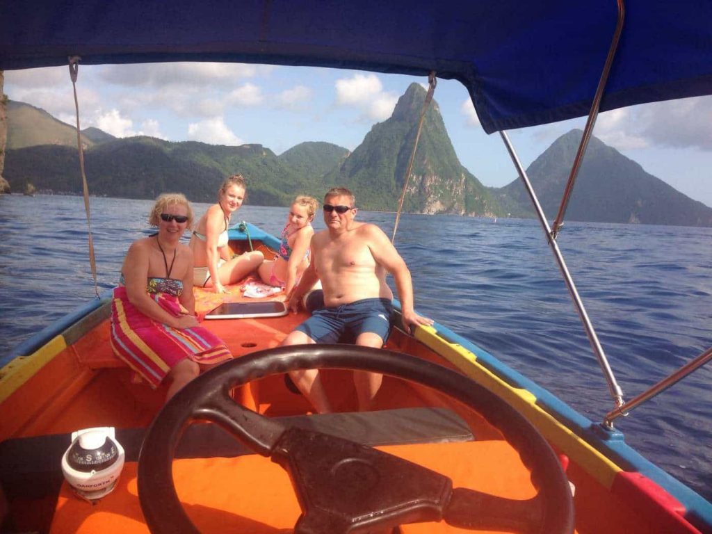 water cruise St Lucia