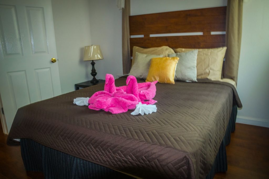 francein's one bedroom guest house suites st lucia bedroom