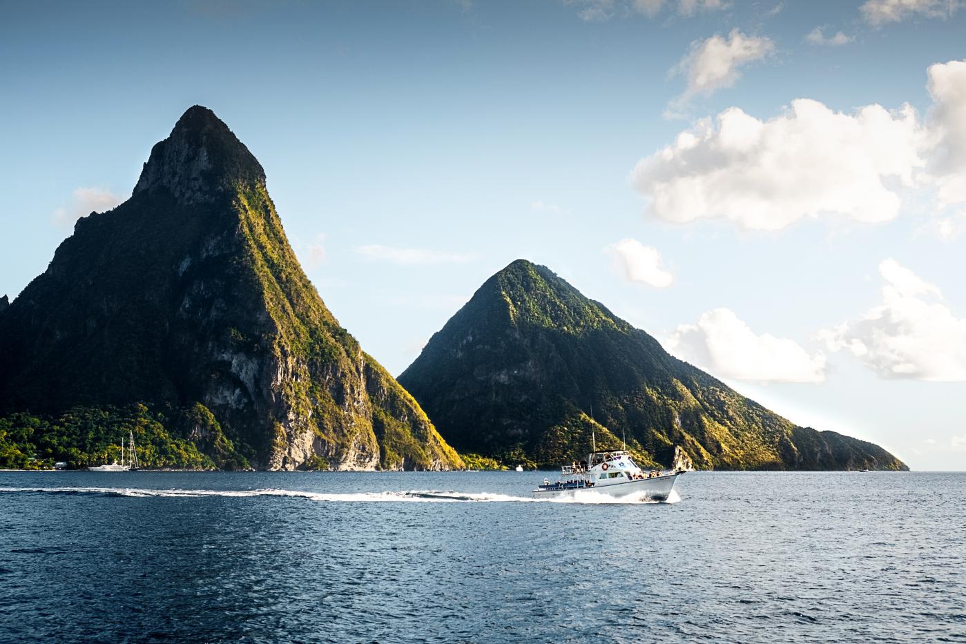 soufriere pitons