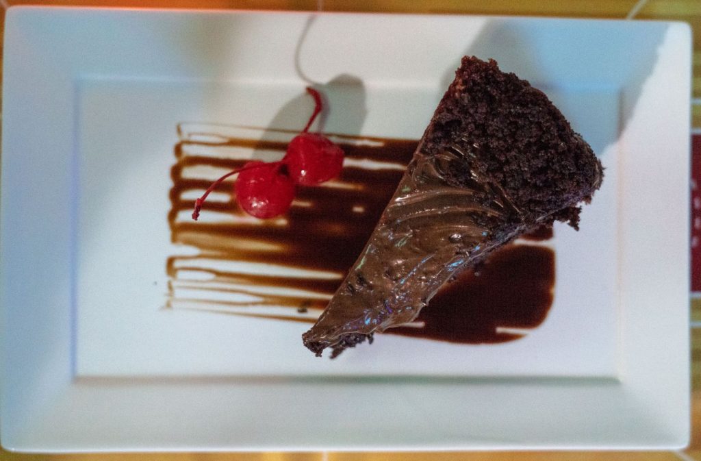 valelse sports bar and restaurant st lucia chocolate cake