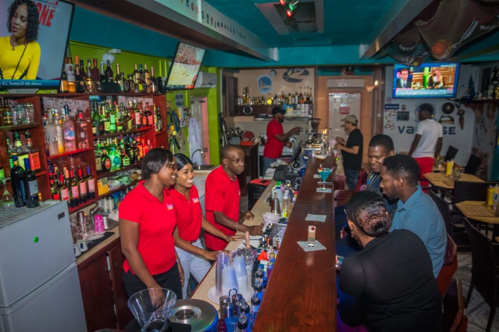 valelse sports bar and restaurant st lucia customers