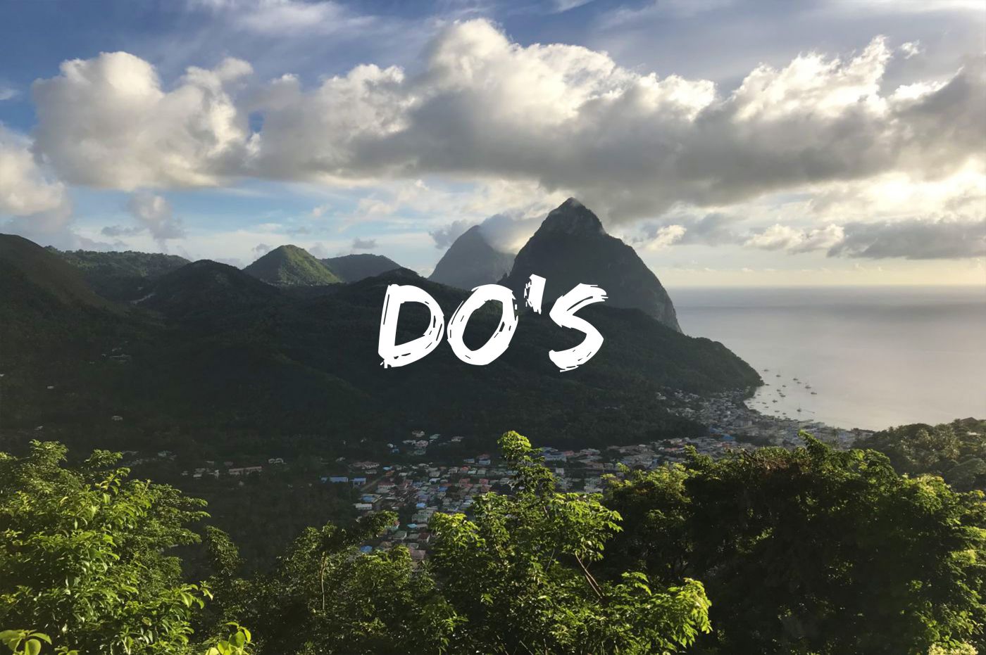 st lucia dos and donts