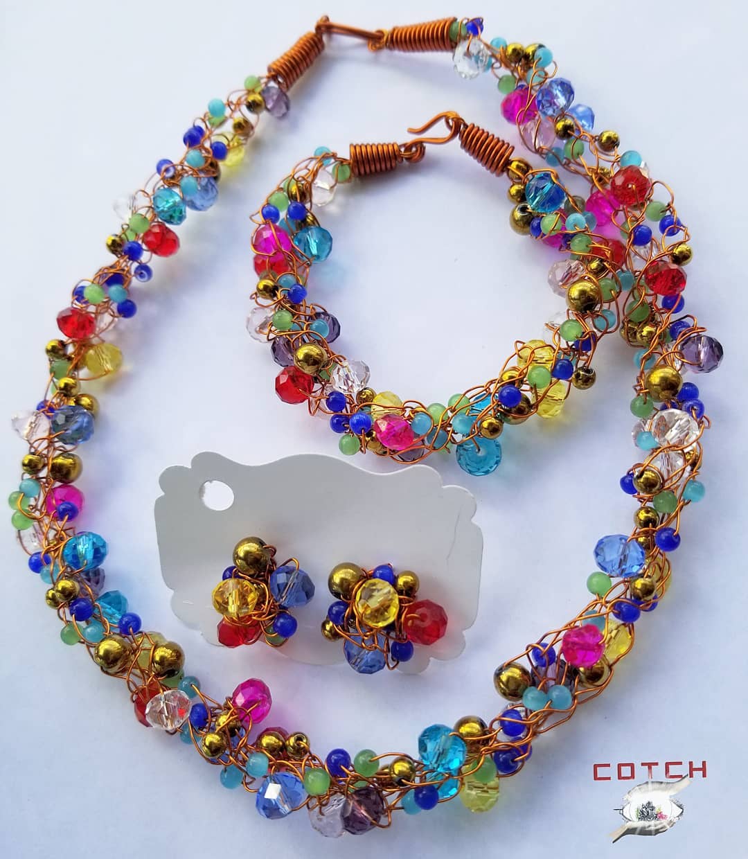 Cotch Jewelry copper jewelry set