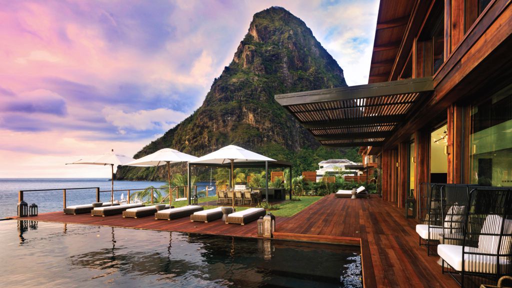 sugarbeach st. lucia