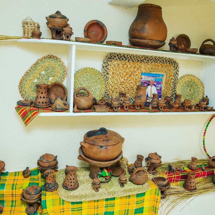 Household Pottery made in St. Lucia