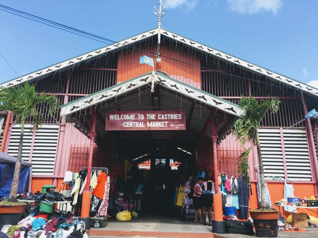 Castries Market St. Lucia