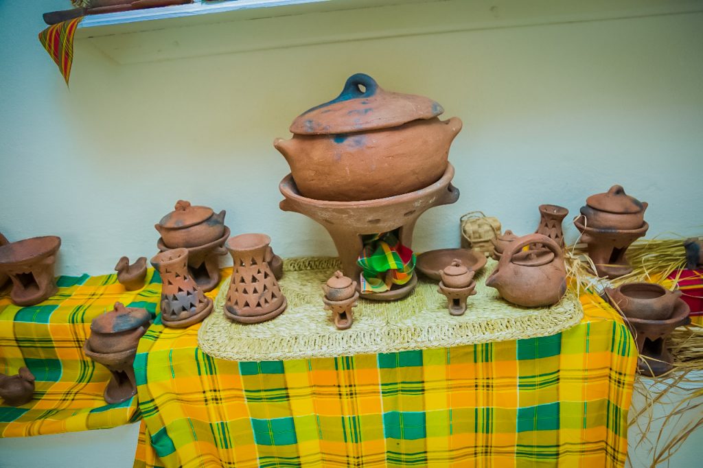 Clay pot items