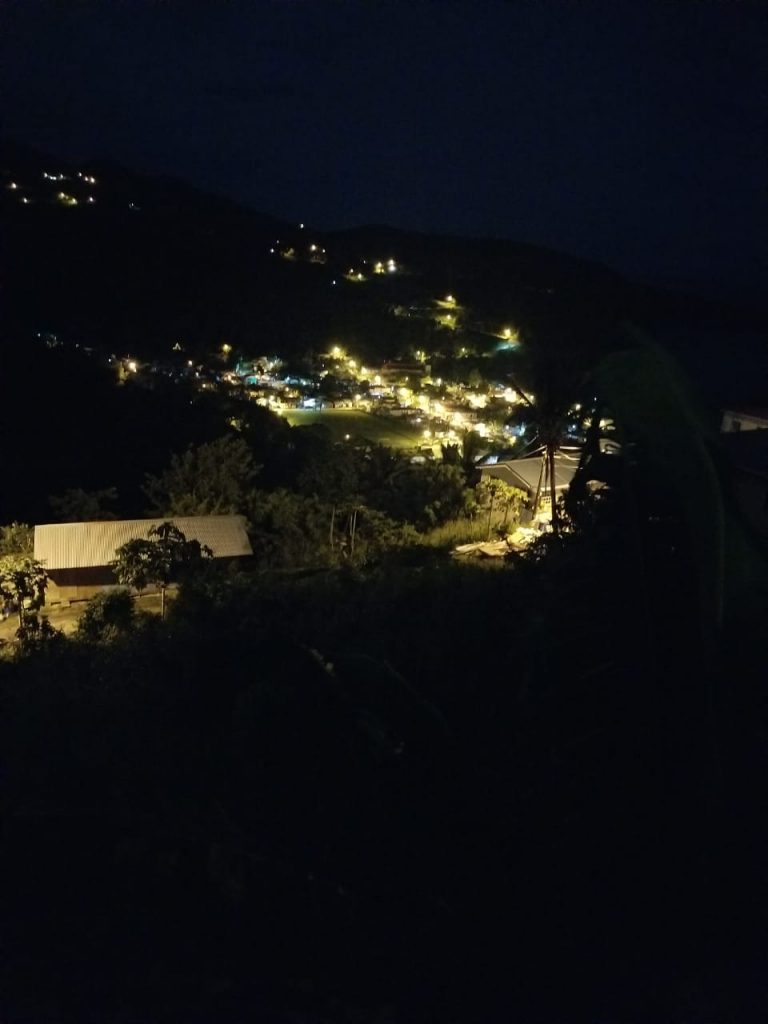 Kesley's Comfort Villa - Night view from villa