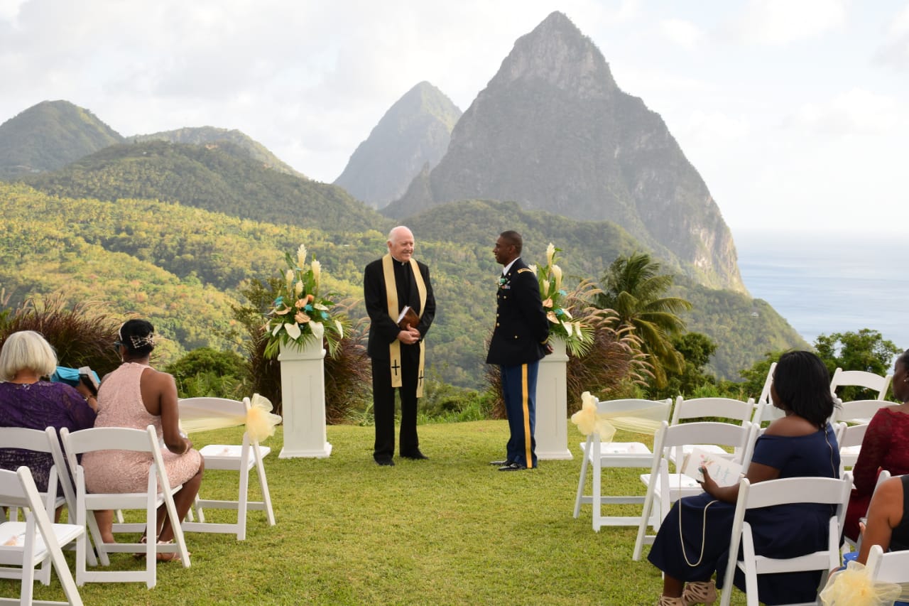 Wedding in st lucia